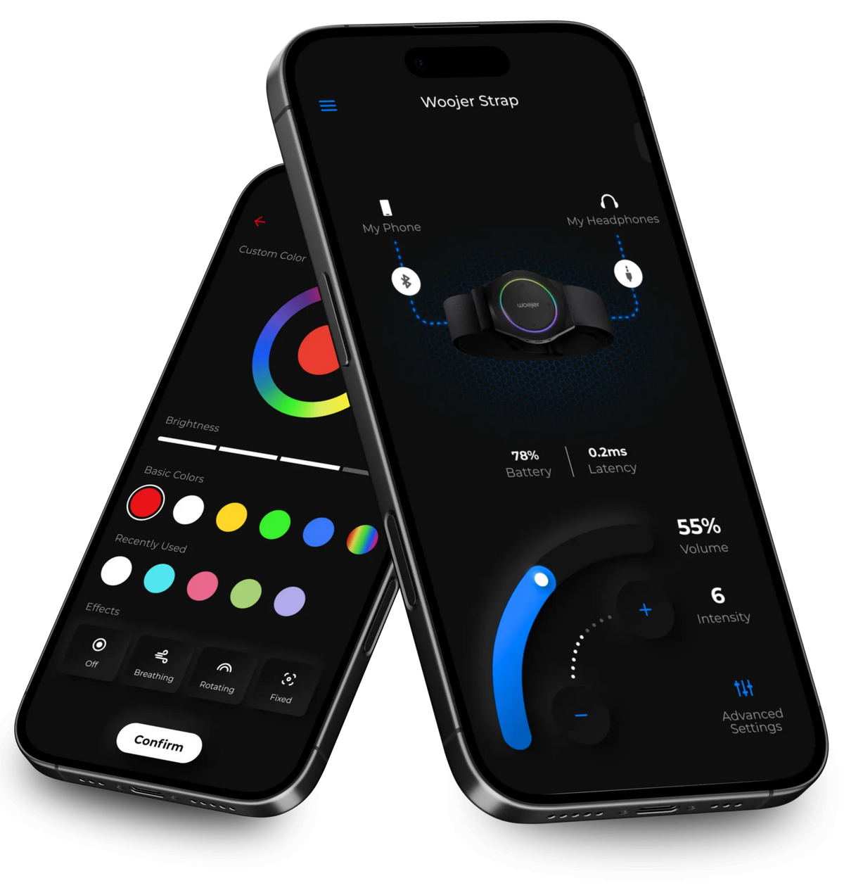 Woojer Strap 4 companion app