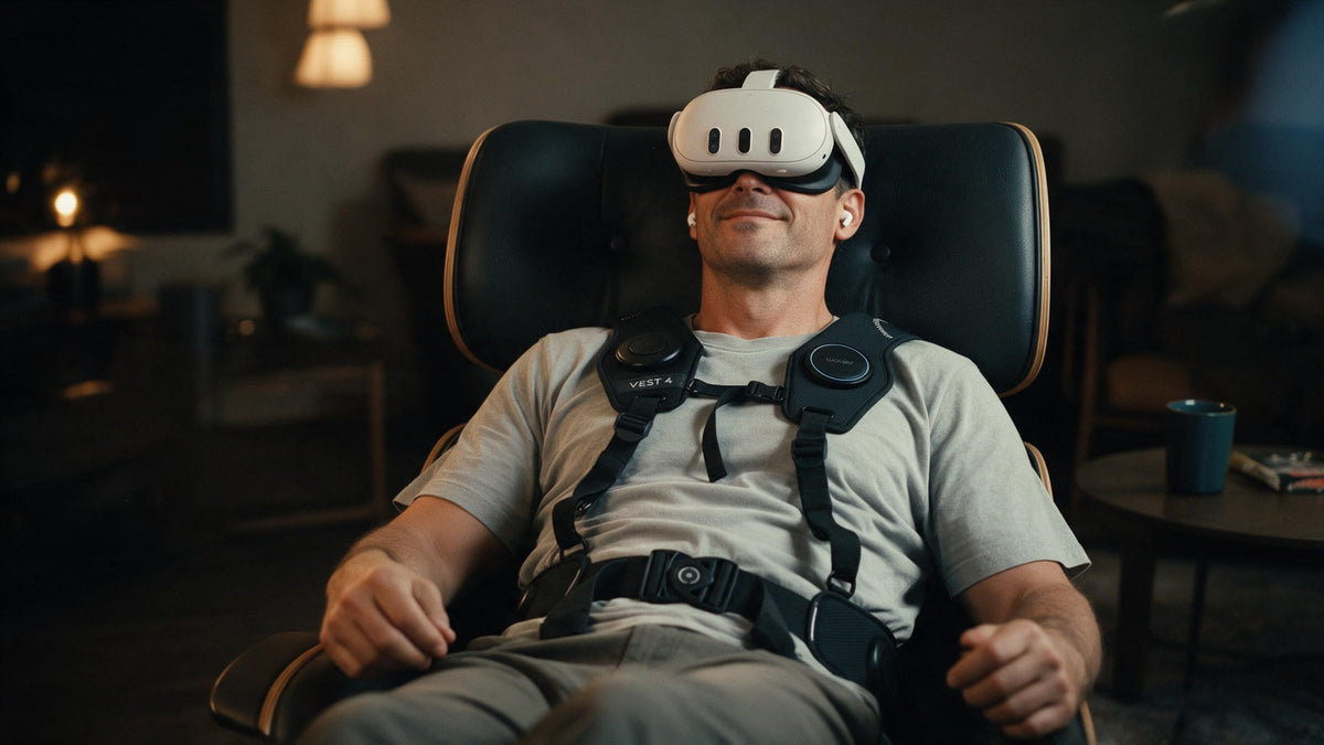 Immersion made physical, VR with the Vest