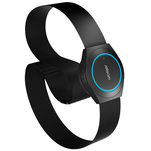 Woojer Strap 4 portable haptic audio device — front