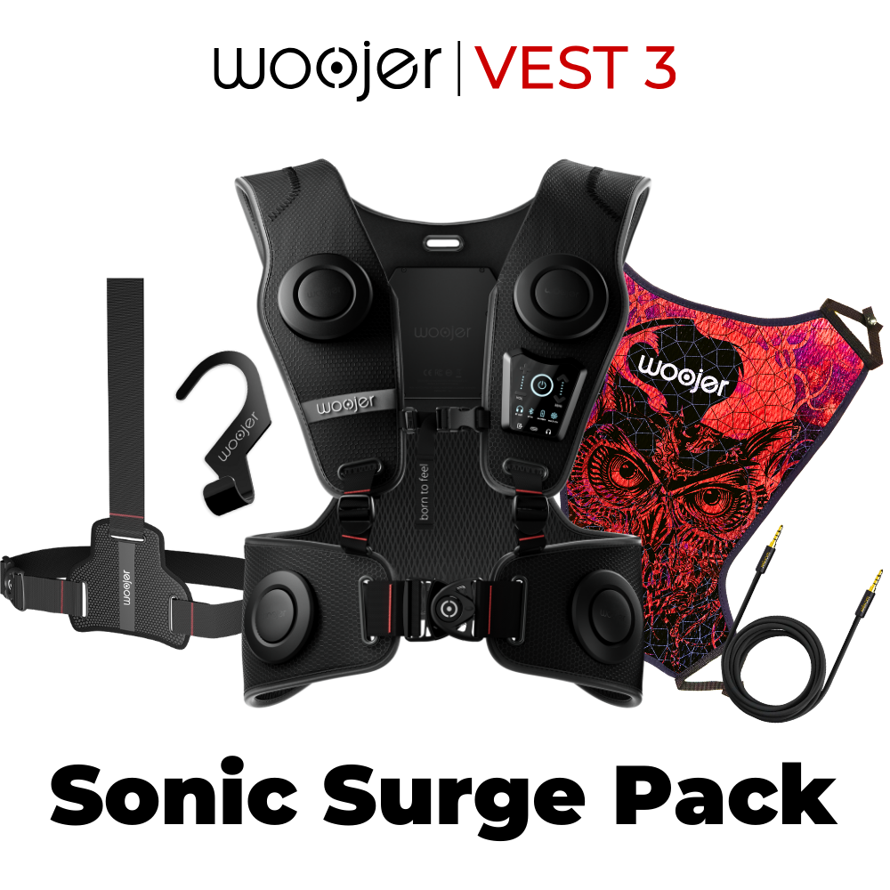 Woojer Vest 3 - Special Gamer Bundle Woojer Vest 3 - Special Gamer Bundle
