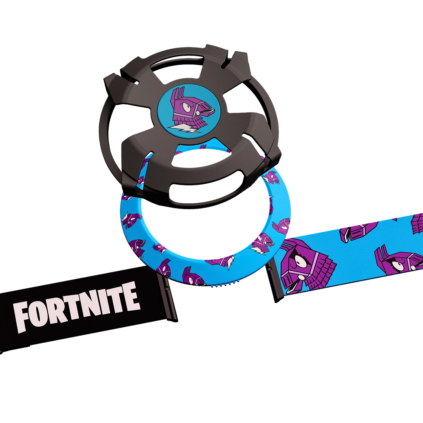 Woojer Fortnite Strap 3 Ring, Armor & Belt Style-set – Llama Edition.
