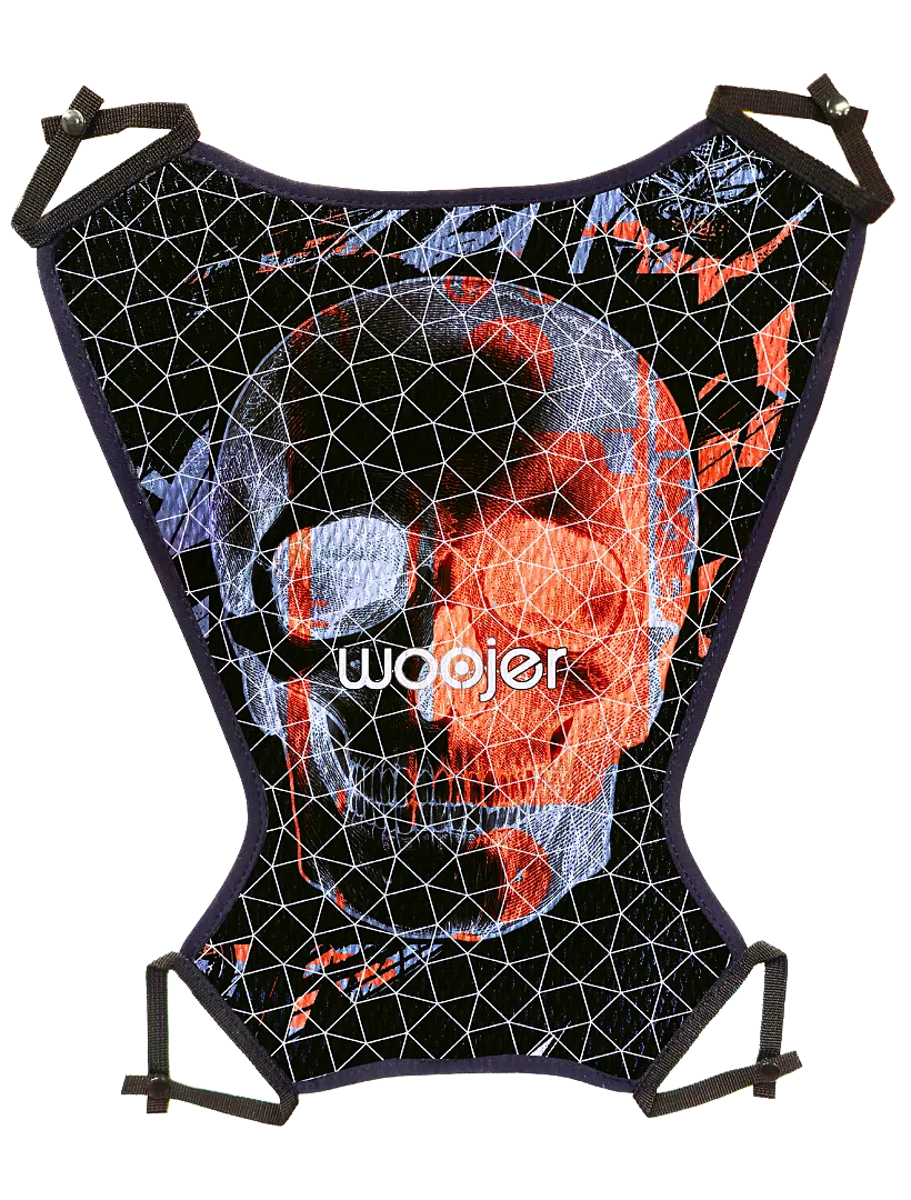 VEST 3 - Limited Edition Washable Designer Lining - Dot Matrix