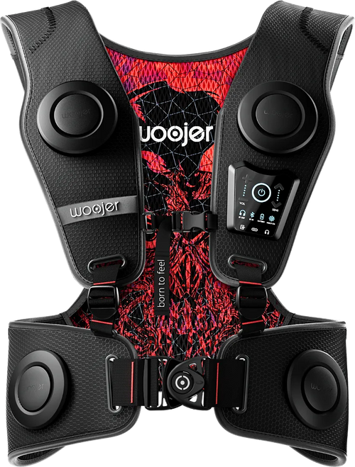 美品 Woojer Vest Edge 装着型 ウェアラブル ベスト スピーカー VEST - Limited Edition Washable Designer Lining - Apex Hunter – Woojer