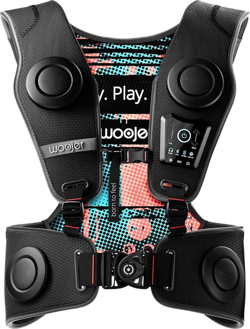 VEST - Limited Edition Washable Designer Lining - Technicolor Nightmare