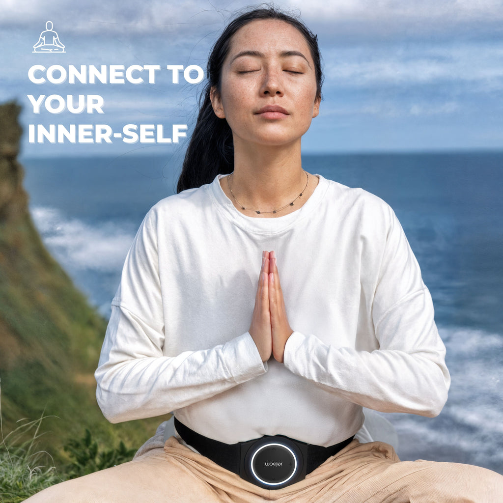 Woojer Strap 4 portable haptic audio device — angle