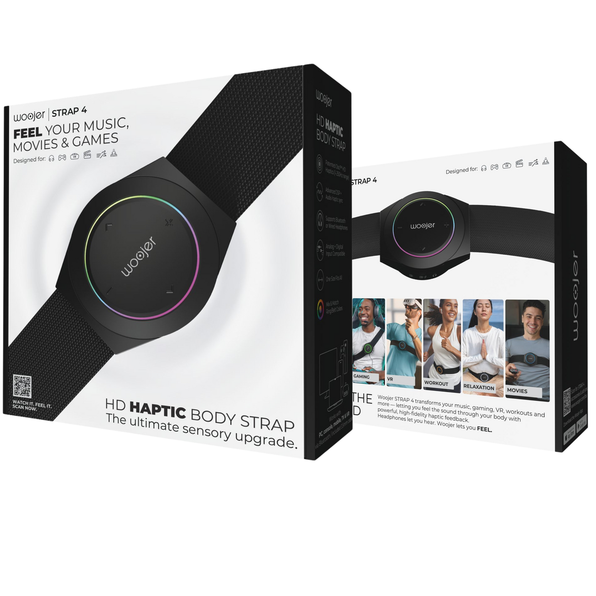 Woojer Strap 4 — Portable Haptic Audio Device