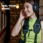 Woojer Vest 4 haptic gaming vest — angle view