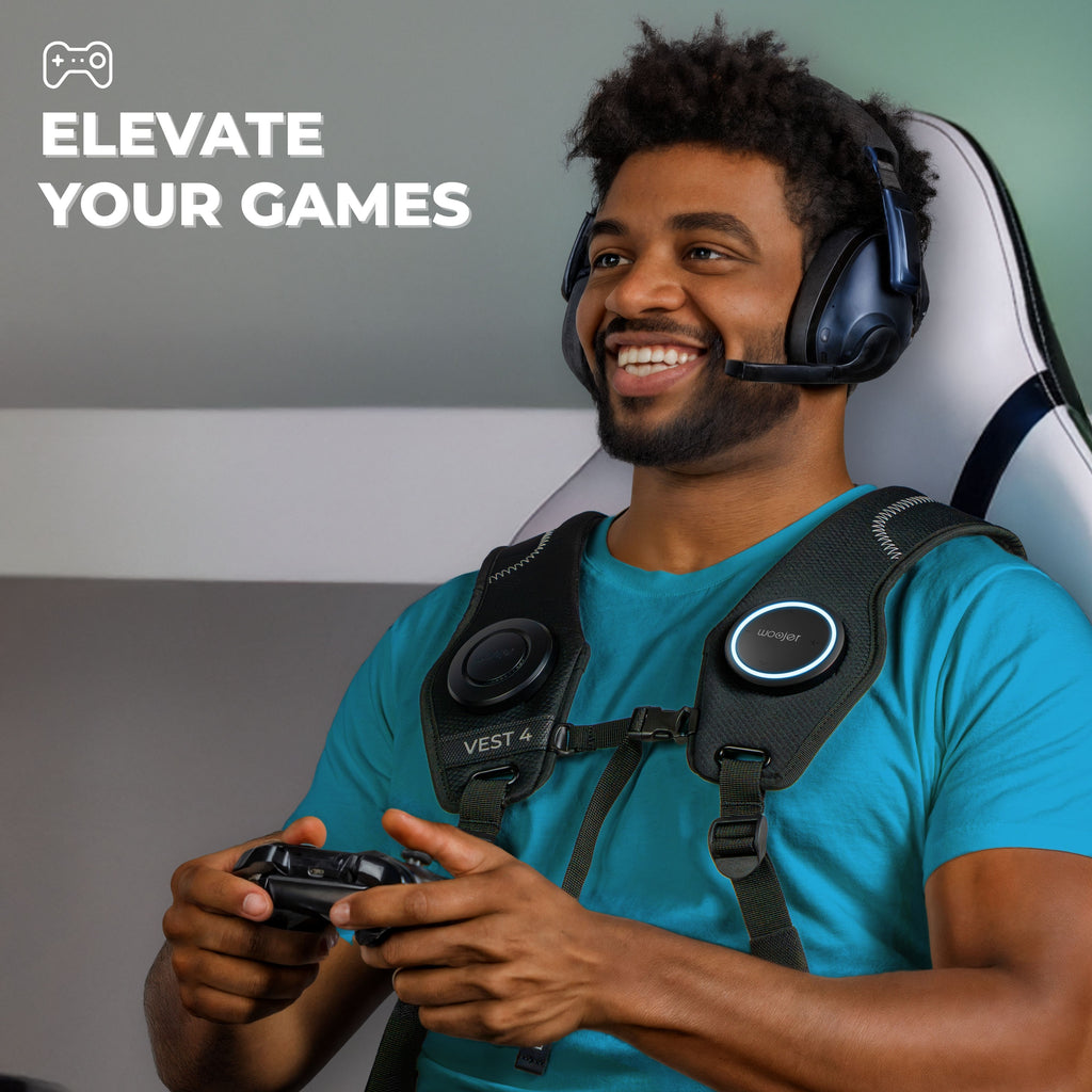 Woojer Vest 4 haptic gaming vest — side profile