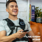 Woojer Vest 4 haptic gaming vest — back panel