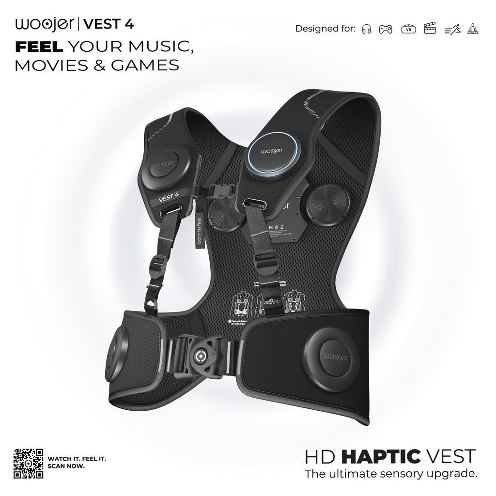 Woojer Vest 4 Made for Meta edition for VR gaming