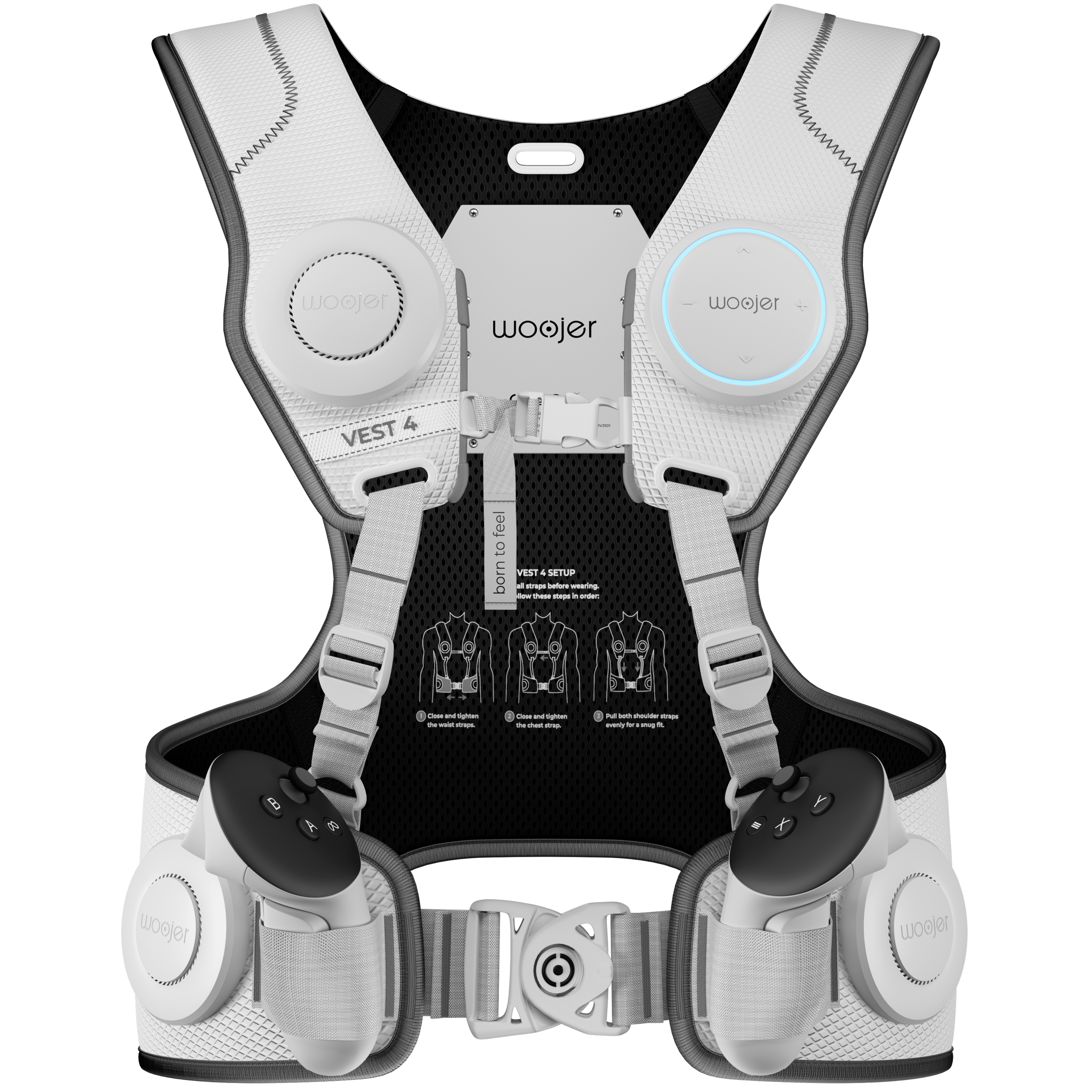 その他 Woojer Vest Woojer Vest 4 — Haptic Gaming Vest with 360° Body Coverage
