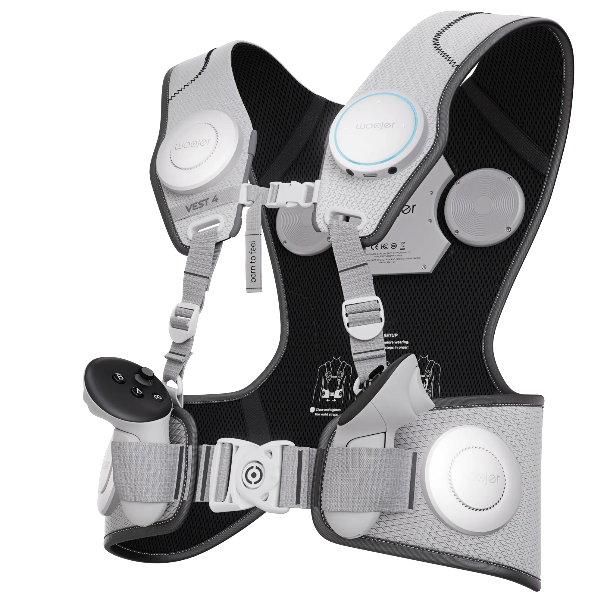 Woojer Vest 4 Haptic Gaming Vest With 360 Body Coverage woojer-vest-4-haptic-gaming-vest-with-360-body-coverage