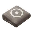 Woojer MAT Pillow Pro for MAT Plus and MAT Pro, quilted cover with the Relax Recharge Renew ring