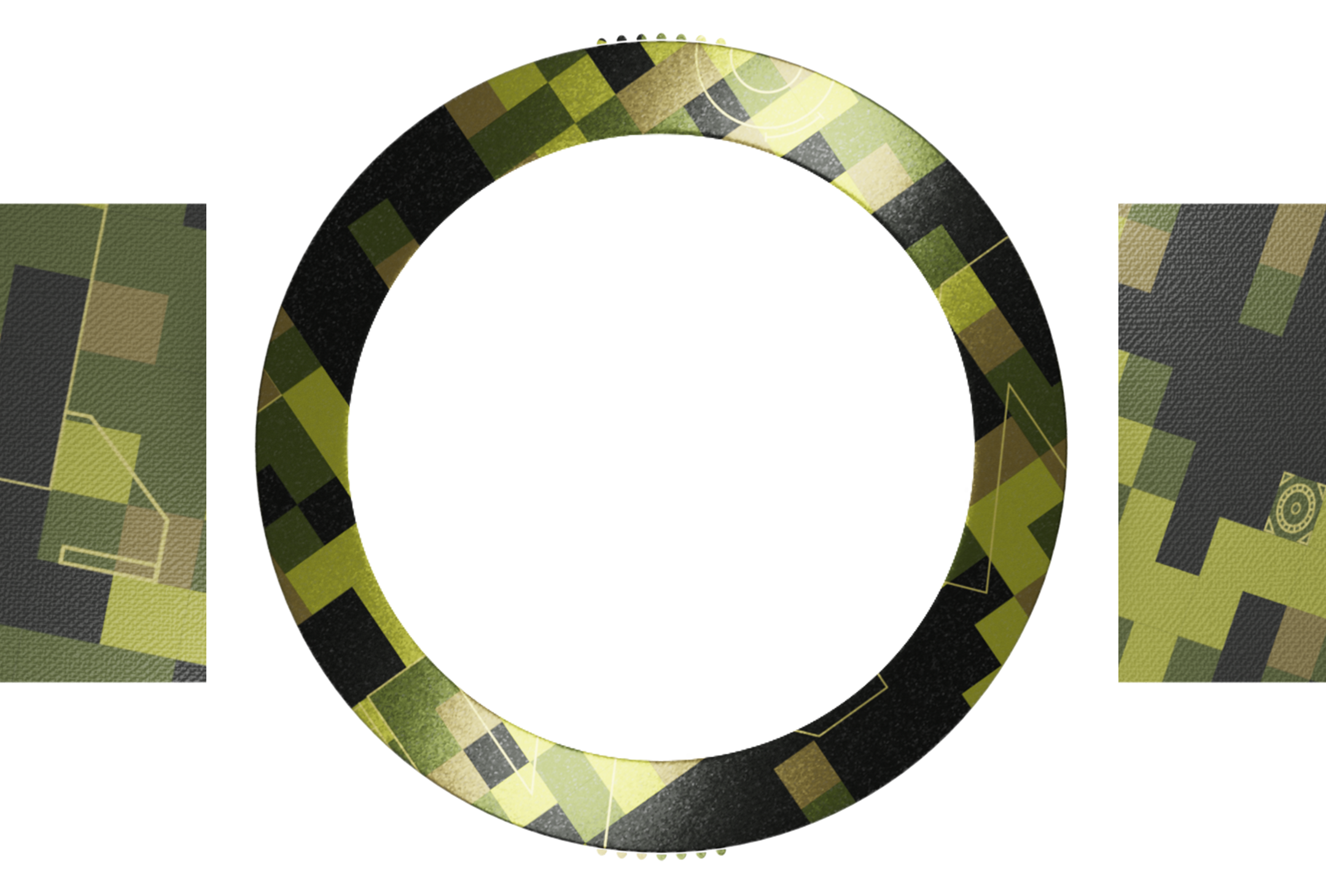STRAP 3 - COD Ring & Belt Style-set -Creeping Pixels