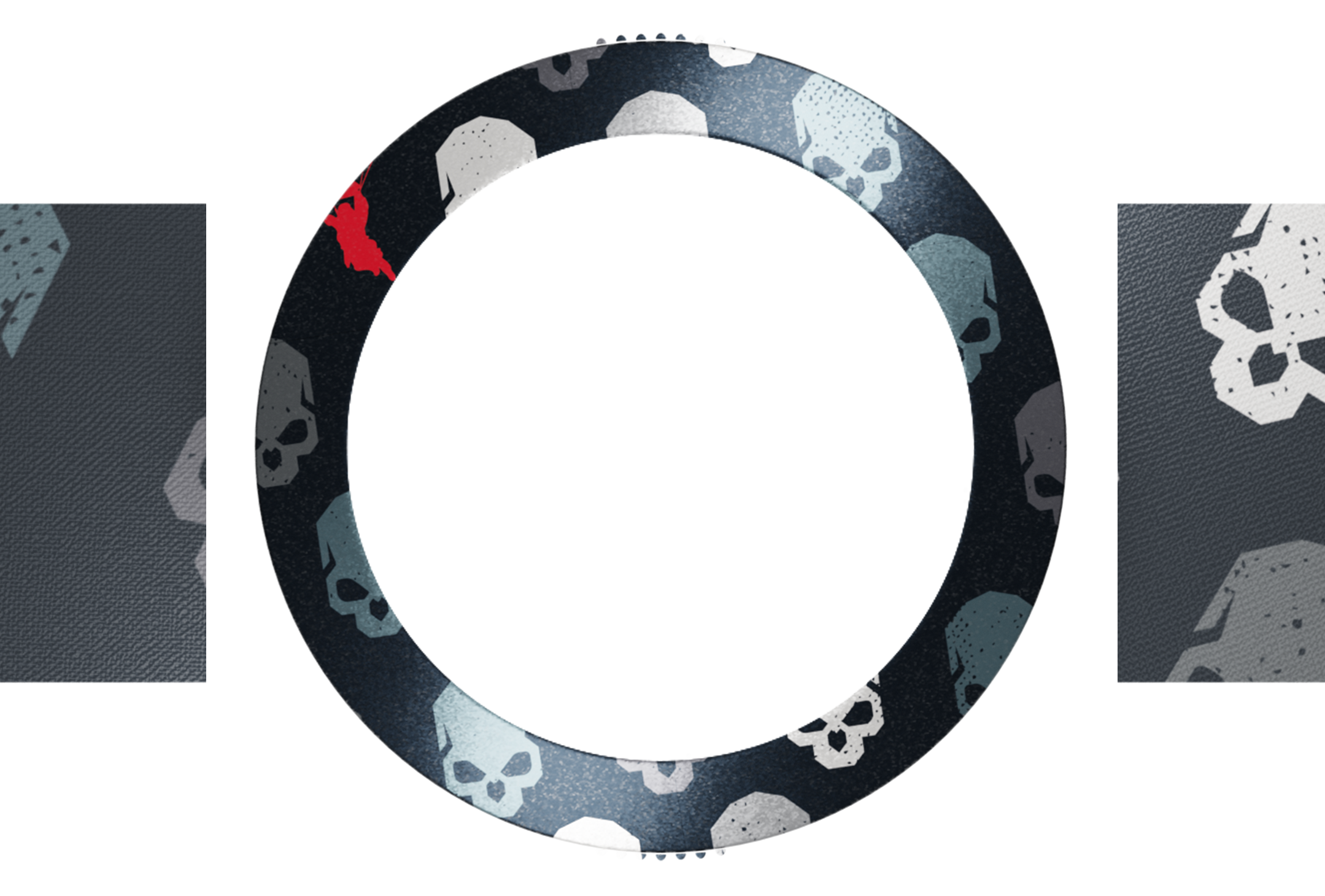 STRAP 3 - COD Ring & Belt Style-set - Gunmetal Paratrooper