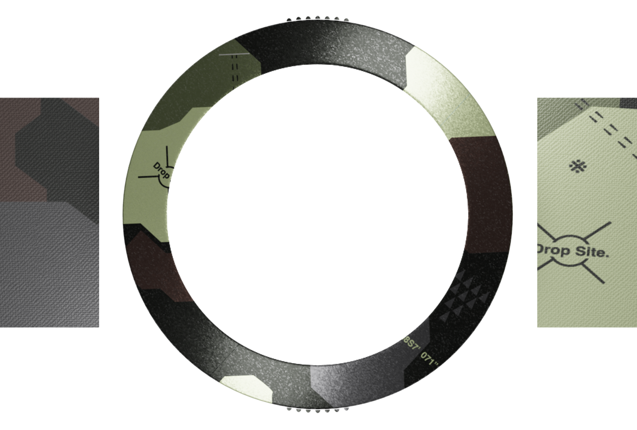 Cod Rings STRAP 3 - COD Ring & Belt Style-set - Drop Zone (Included with STRAP 3 ...