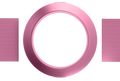 STRAP 3 - Ring & Belt Style-set - Bubble Gum Pink